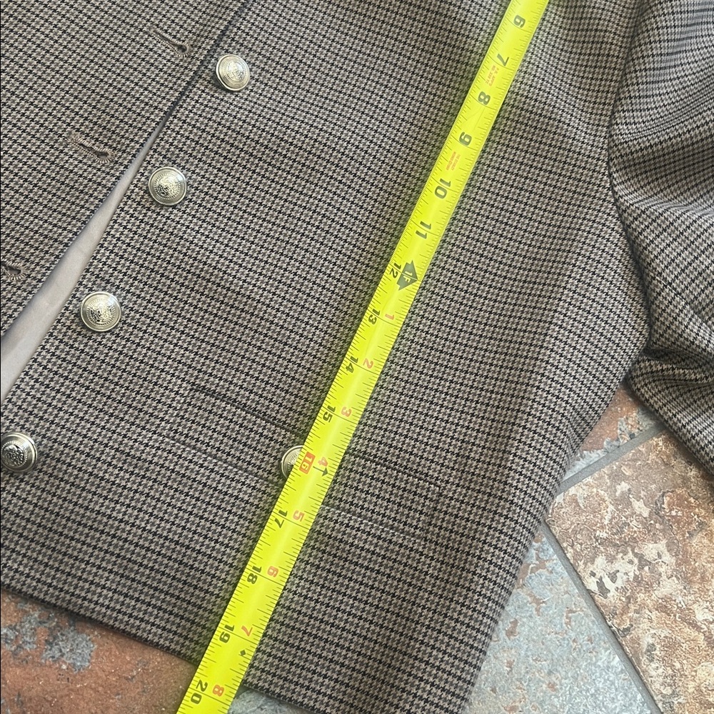 Brown Button-Up Jacket - image 6